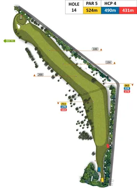 Bahnkarte Bahn 14, Par 5
