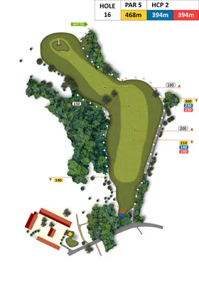 Bahnkarte Bahn 16, Par 5