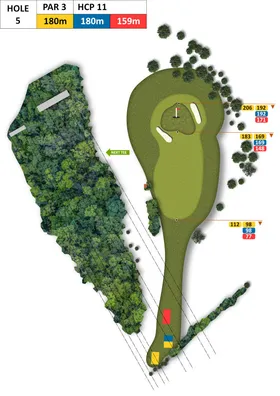 Bahnkarte Bahn 5, Par 3