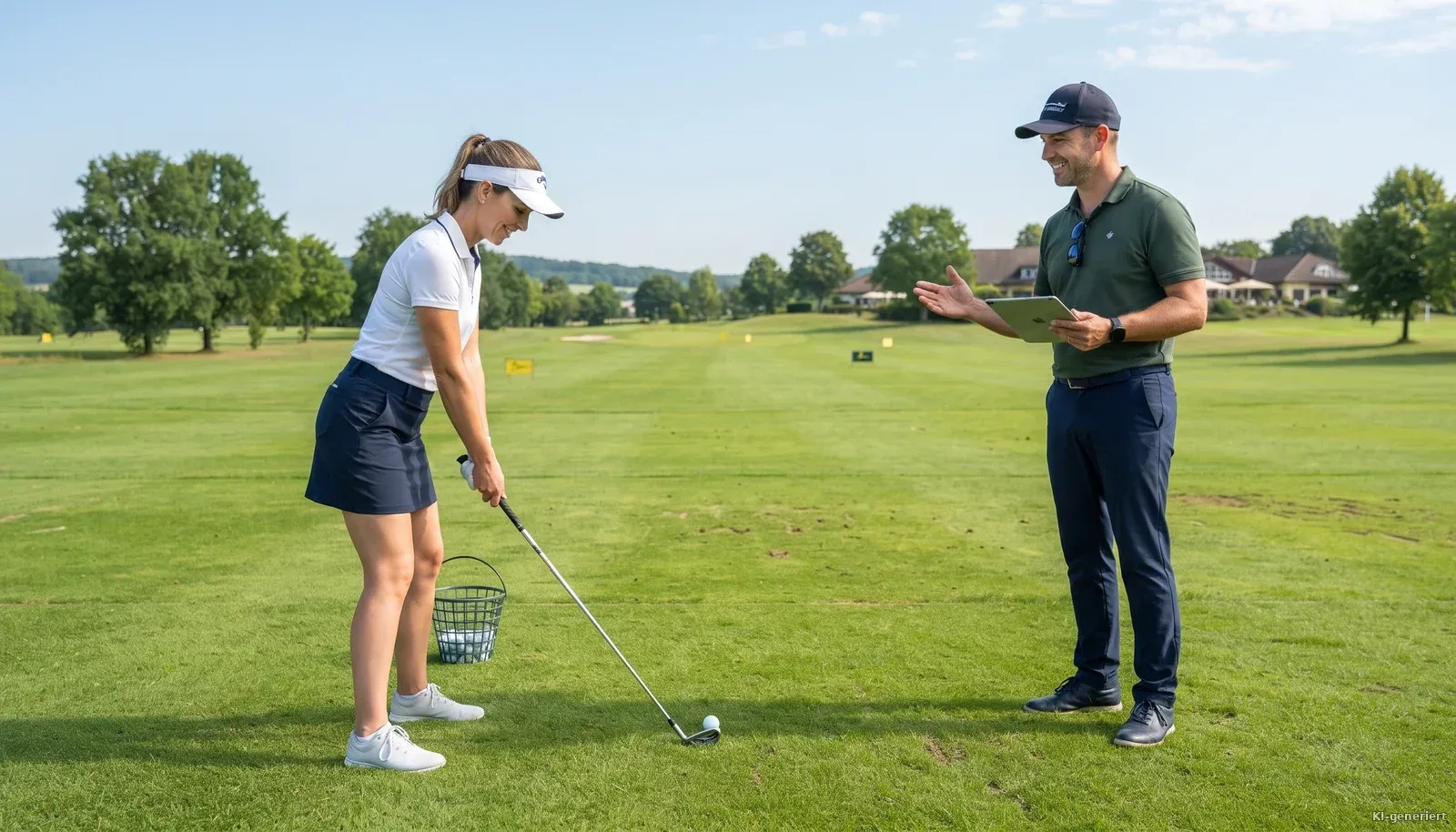 Unsere Golfschule: Training mit erfahrenen Golflehrern Header Hintergrund