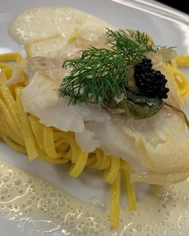 Gericht aus der Küche des Restaurants